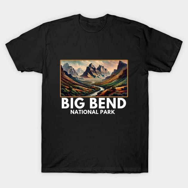 BIG BEND NATIONAL PARK T-Shirt by GP SHOP